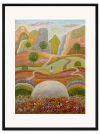 Gerahmter Kunstdruck Eine neue Herausforderung