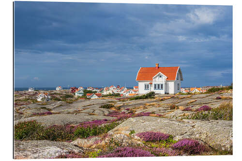 Gallery Print Häuser auf der Insel Käringön in Schweden