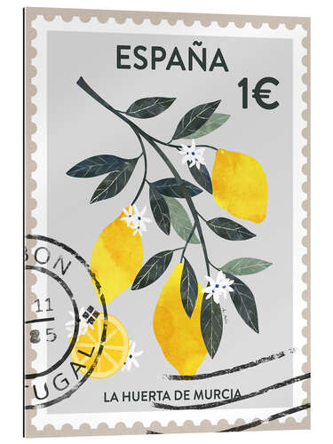 Galleritryck Spain postal stamp