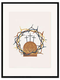 Impression artistique encadrée Сrown of thorns