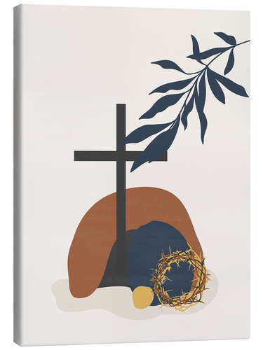 Canvas print Christ is risen