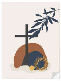 Wall sticker Christ is risen