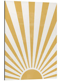 Magnettafel Minimalistische Sonne - Olga Telnova