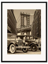 Gerahmter Kunstdruck Klassische Parade in New York City