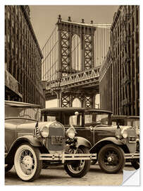 Selvklebende plakat Classic Parade in New York City