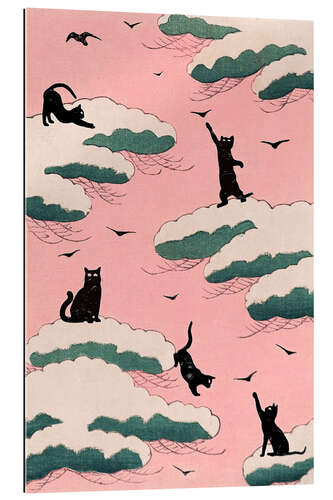 Gallery print Pink Sky Cats