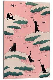 Magnettafel Rosa Himmelskatzen - Jonas Loose