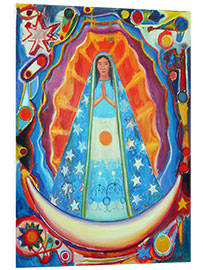 Foam board print Our Lady of Luján