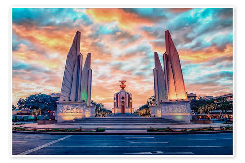 Poster Democracy Monument