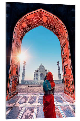 Gallery Print Eine Reise zum Taj Mahal