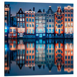 Magnettafel Buntes Damrak