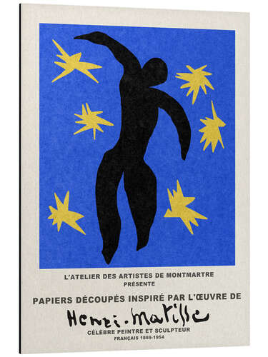 Stampa su alluminio Inspiré Henri Matisse IV