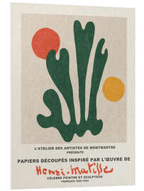 Stampa su PVC Inspiré Henri Matisse II