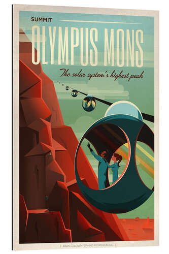 Gallery Print Olympus Mons (Mars) - SpaceX