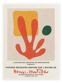 Poster Inspiré Henri Matisse III