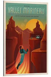 Magnettafel Valles Mariners (Mars) - SpaceX