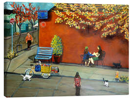 Canvas-taulu Tamales for sale - Deborah Eve Alastra