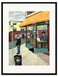 Gerahmter Kunstdruck Nord-Portland