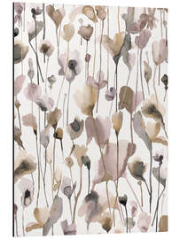 Magnettafel Wildblumen Aquarell