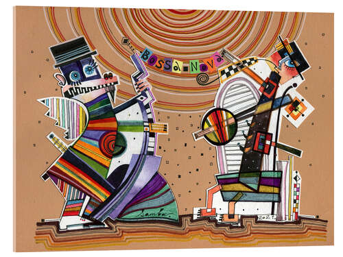 Acrylglasbild Bossa Nova