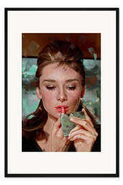 Gerahmter Kunstdruck Frühstück bei Tiffany