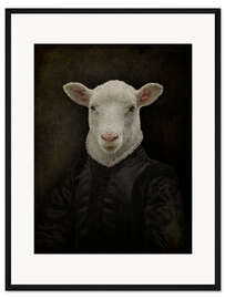 Gerahmter Kunstdruck Lord Chesterfield Schaf