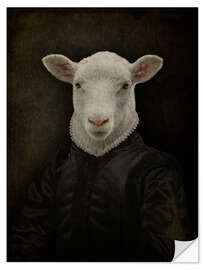 Självhäftande poster Lord Chesterfield Sheep