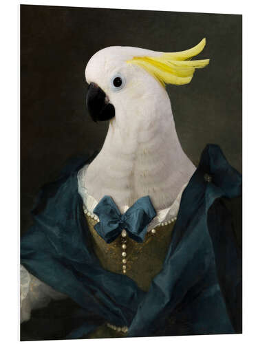 Foam board print Cockatoo Diane