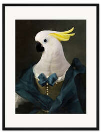 Gerahmter Kunstdruck Kakadu Diane