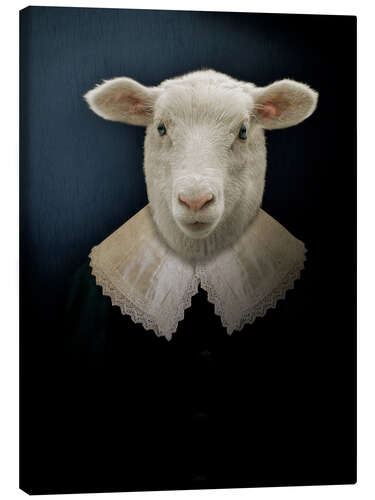 Canvas print Charleroi Sheep