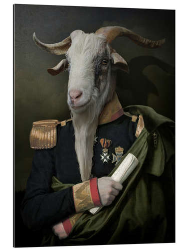 Quadro em plexi-alumínio The Goat Governor General