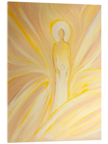 Acrylic print Saint Anne conceived the Immaculate in her womb