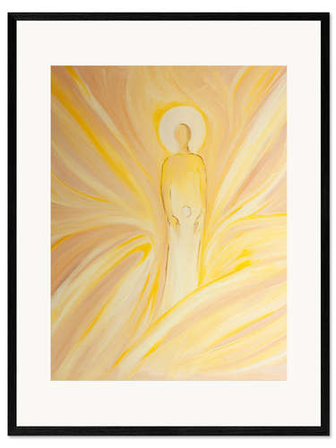 Kehystetty taidepainatus Saint Anne conceived the Immaculate in her womb