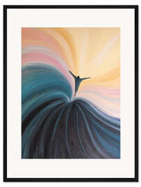 Gerahmter Kunstdruck Die Liebe der drei göttlichen Personen