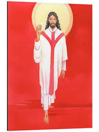 Magnettafel In der Messe grüßt Jesus mit großer Zuneigung alle