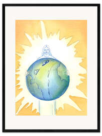 Framed art print Nothing in creation is outside the love of God