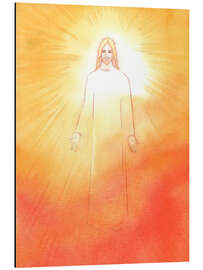 Magnettafel Christus ist strahlend und freudig in seinem auferstandenen Leben