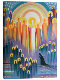 Canvas print  When we pray in Mass, we are united to Christ - Elizabeth Wang