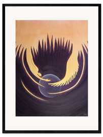 Kehystetty taidepainatus Christ and the Holy Spirit are like two arms of the Father