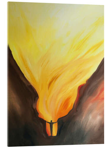Cuadro de metacrilato Even in darkness or despair, God hears us