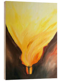 Obraz na drewnie Even in darkness or despair, God hears us - Elizabeth Wang