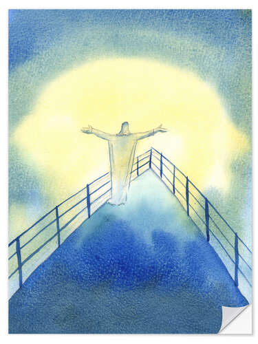 Muursticker Christ during the Holy Sacrifice of the Mass