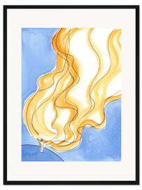 Gerahmter Kunstdruck Christus hat in seinem irdischen Leben zum Vater gebetet