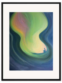 Gerahmter Kunstdruck Die Seele ist wie eine Höhle, die Christus reinigt und vergrößert