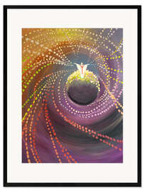 Framed art print All the saints and angels join in the praise