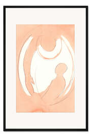 Gerahmter Kunstdruck Wann immer wir unsere Sünden bereuen, umarmt uns Gott