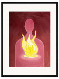 Gerahmter Kunstdruck Gottes Liebe