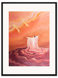 Gerahmter Kunstdruck Durch das Blut Christi sind wir gewaschen