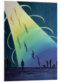 Cuadro de metacrilato The souls of Purgatory are drawn into God's bliss - Elizabeth Wang