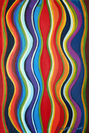 Magnettafel Wellen XIII